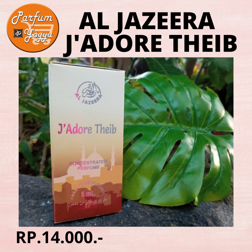 PARFUM  AL JAZEERA J'ADORE THEIB 6 ML/ PARFUM ROLL ON/ PARFUM JOGJA/ PARFUM TRAVELLER/ PARFUM ARAB
