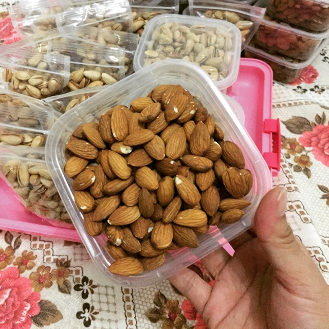 Almond Panggang Rasa Tawar 500gr