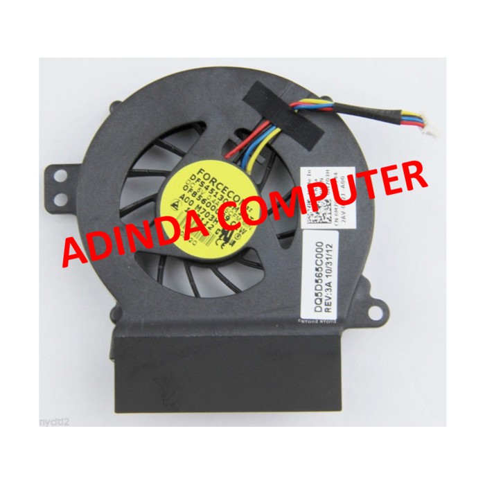 Kipas Cooling Fan Dell Inspiron 1410 A840 A860 PP37L PP38L