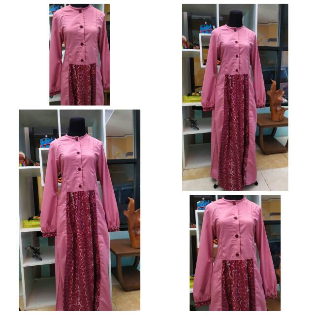 Abaya Batik Kombi Dannis