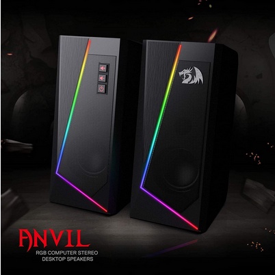[100% ORI] Redragon Gaming Speaker RGB ANVIL - GS520