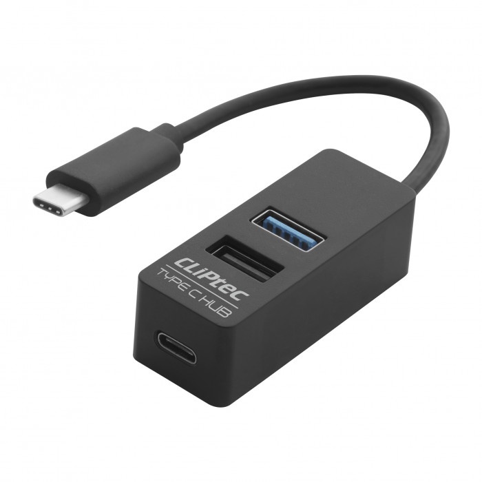 USB HUB CLIPtec RZH622 Type-C USB3.1 1+2 Ports Hub - CLIPtec RZH 622