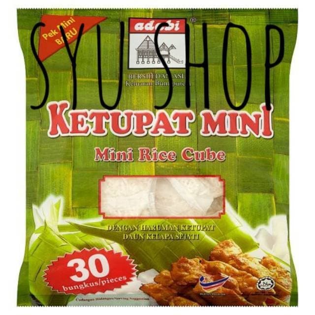 

Ds501Vs Ketupat Mini Instan Adabi Isi 30 X 20Gr Sv012Ss