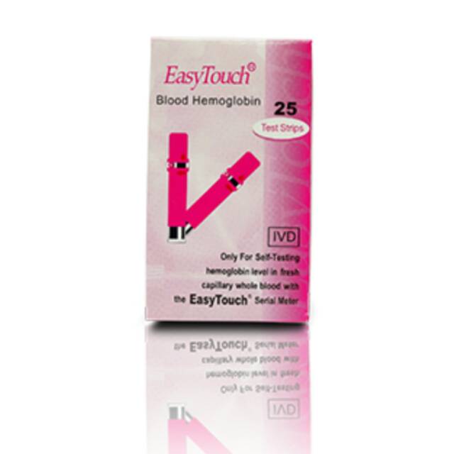 Strip Easy Touch Hemoglobin Isi Ulang EasyTouch Hb GCHb Murah