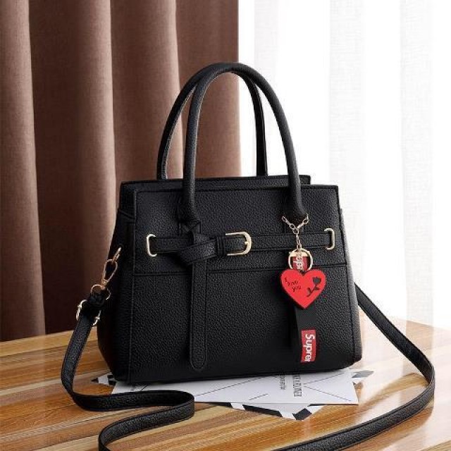 ZC 5051 RISCE TAS HANDBAG IMPORT WANITA CEWEK PEREMPUAN JAKARTA BATAM GANTUNGAN LOVE