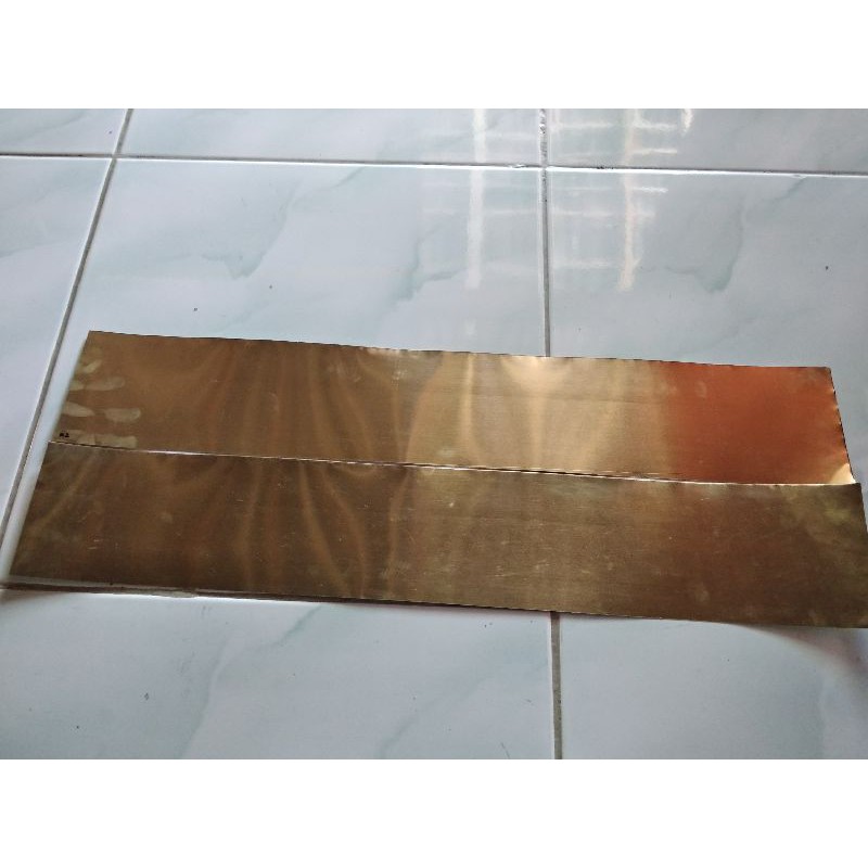 Jual Plat Kuningan Ukuran 60x10cm Tebal 02mm Shopee Indonesia 7513