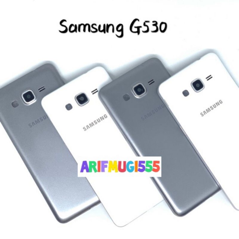 CASING KESING FULLSET BEZZEL BAZEL FRAME BACKDOOR SAMSUNG GALAXY GRAND PRIME G530 G530H ORIGINAL