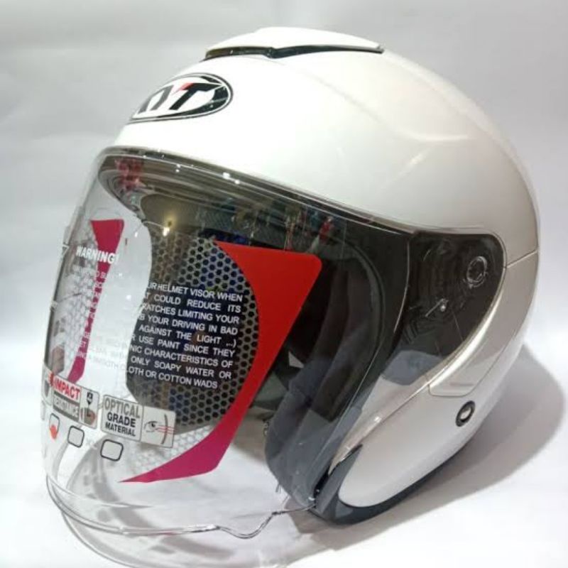 Helm KYT Kyoto R putih original murah