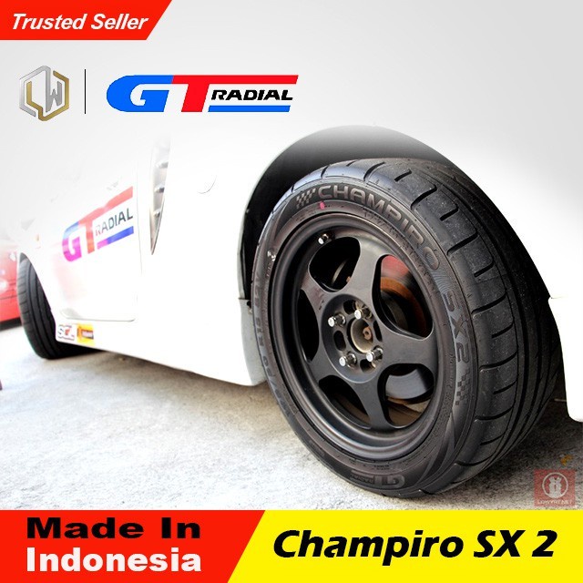 GT Radial Champiro SX2 195 50 R15 Ring 15 Ban Mobil RACING BALAP SEMI SLICK