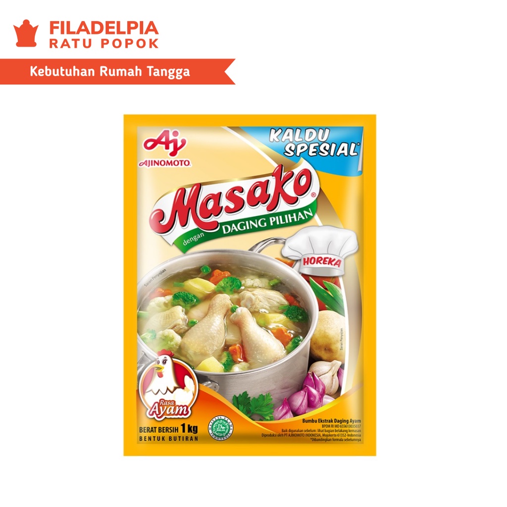 

Masako Ayam 1kg 1000gr Bumbu Kaldu Penyedap Rasa Ayam Murah Bandung