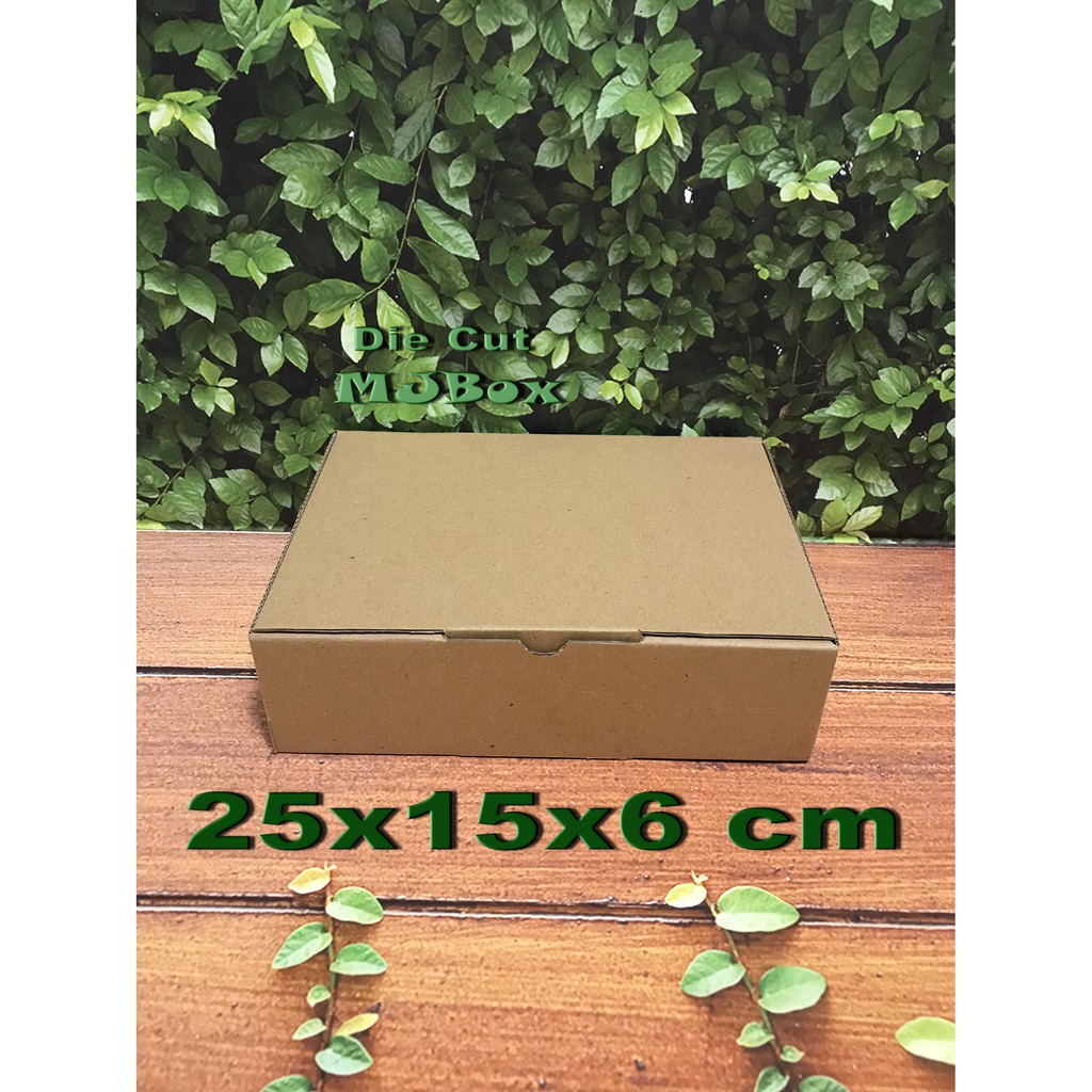 KARDUS  UK.25x15x6 CM.......DIE CUT KOTAK KARTON UNTUK PACKING SOUVENIR - DLL - MODEL BOX PIZZA-1