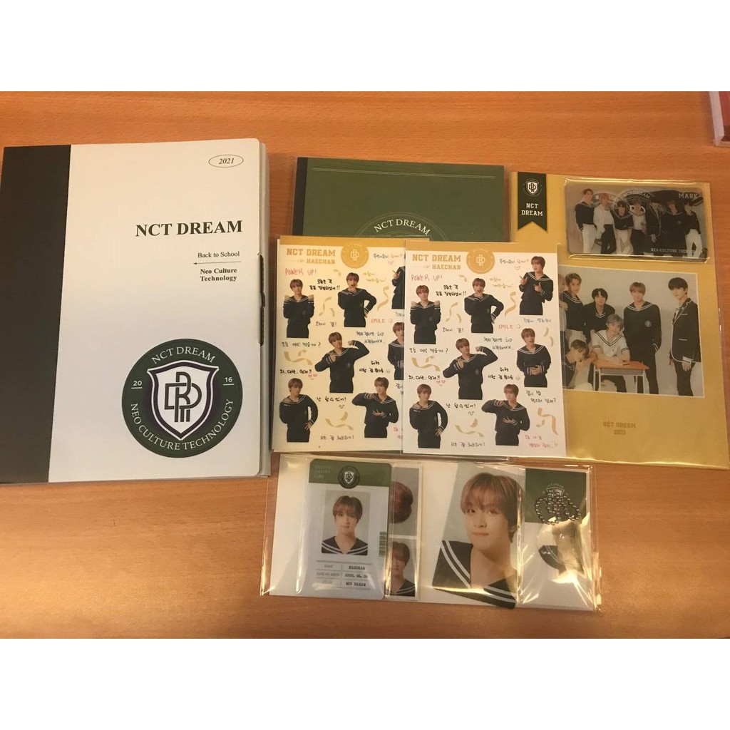 Back To School (B2S) Sharing Kit NCT Dream - Haechan ver