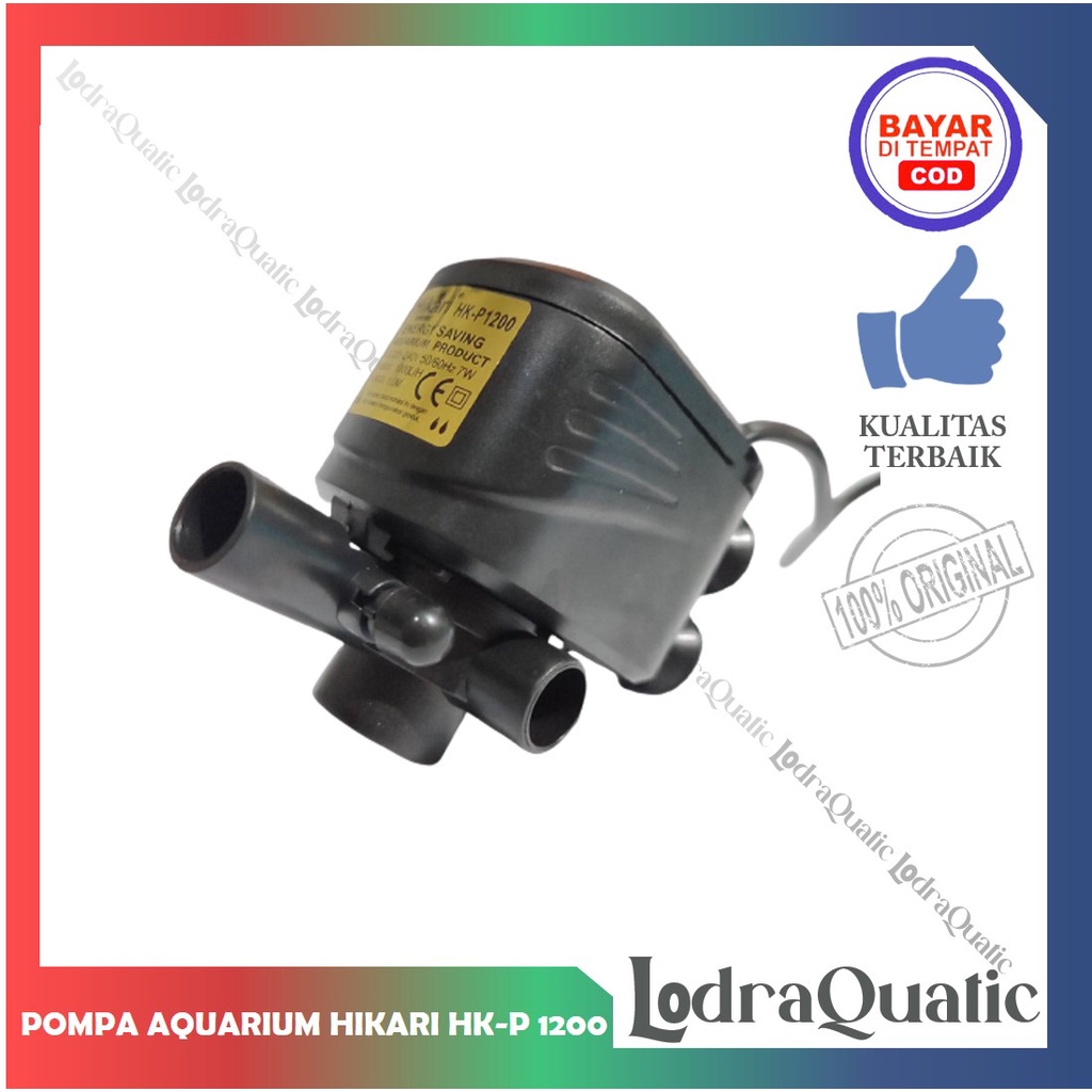 PROMO MURAH POMPA AIR AQUARIUM HIKARI HK-P 1200 NAIK 1 METER 1000 LITER FILTER AQUARIUM KECIL POMPA AIR HIDROPONIK AQUARIUM FILTER AQUARIUM MINI POMPA AQUARIUM KECIL POMPA AQUARIUM MINI POMPA AQUARIUM HEMAT ENERGY POMPA AQUARIUM LOW WATT FILTER AQUASCAPE