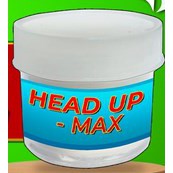 HEAD UP MAX Serbuk Jenong Louhan campuran pakan ikan hias louhan Kamfa SRD Cencu Bonsai Camfa