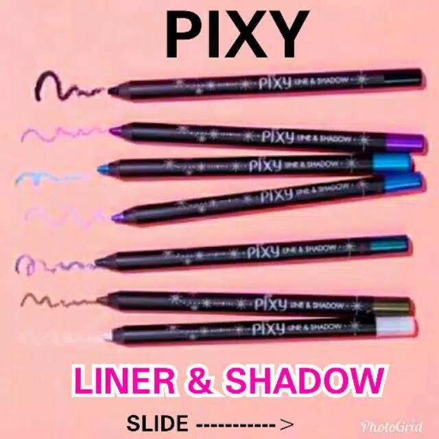 Pixy Eyeliner Eyeshadow Pencil Eyeliner Shadow Original 100 Shopee Indonesia