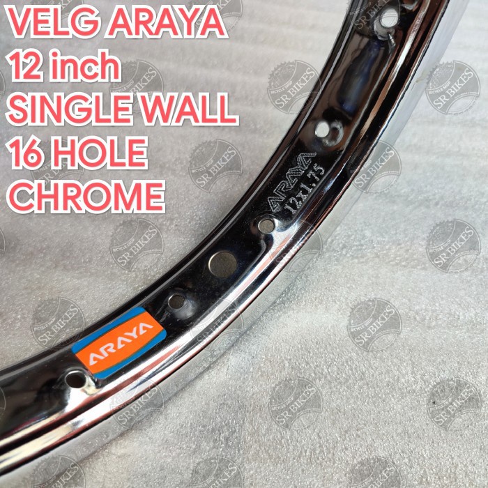 Velg Rims 12 Sepeda Anak Mini BMX. BESI. ARAYA