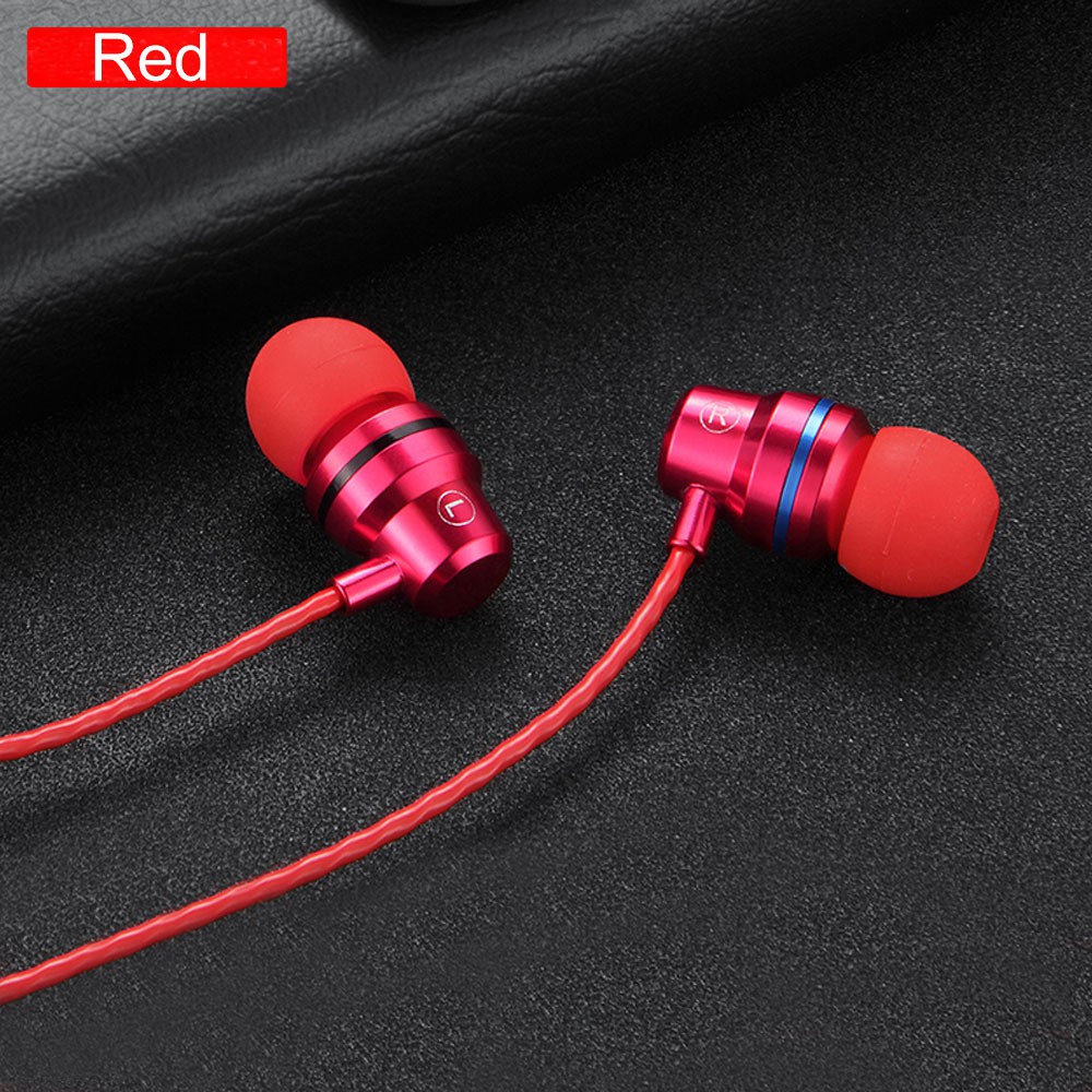 Headset 4D Bass Double Speaker Stereo 3.5MM earphone Wired Head Phone Murah Dual Drive with Mic