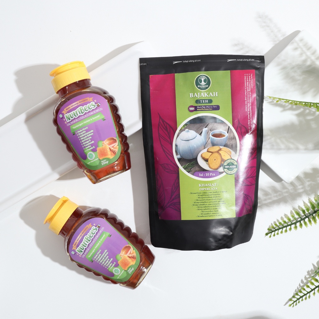 

Nutribees Bundling (Nutribees 2 + Bajakah 1) Pcs