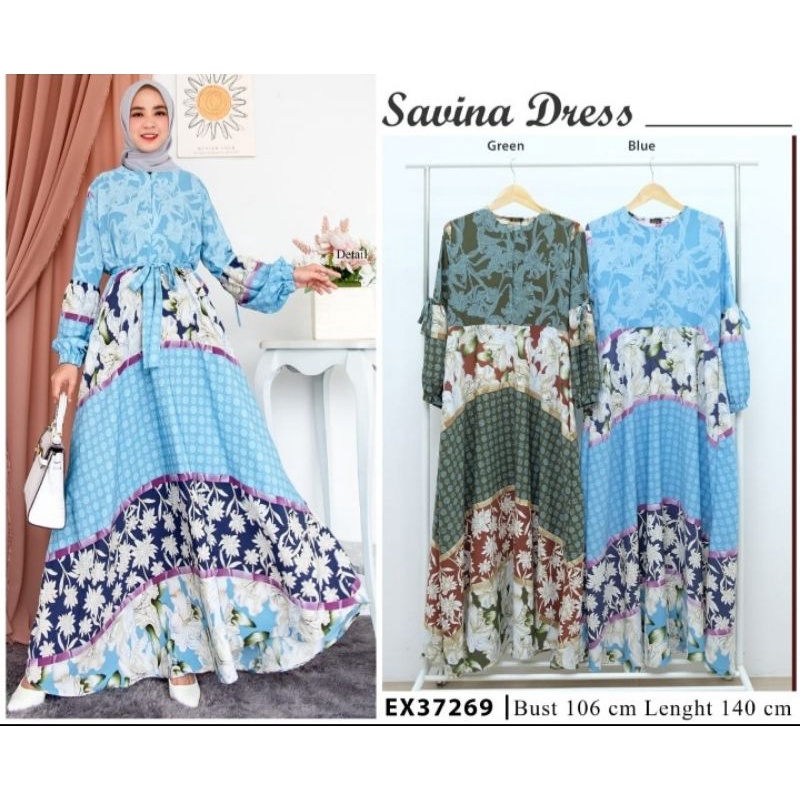 Gamis maxy savina