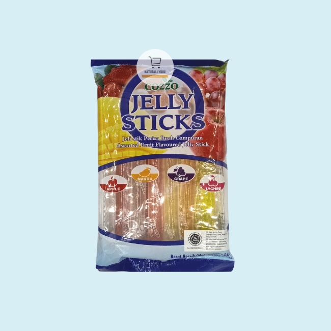 Cozzo Jelly Konnyaku Sticks 240gram Assorted