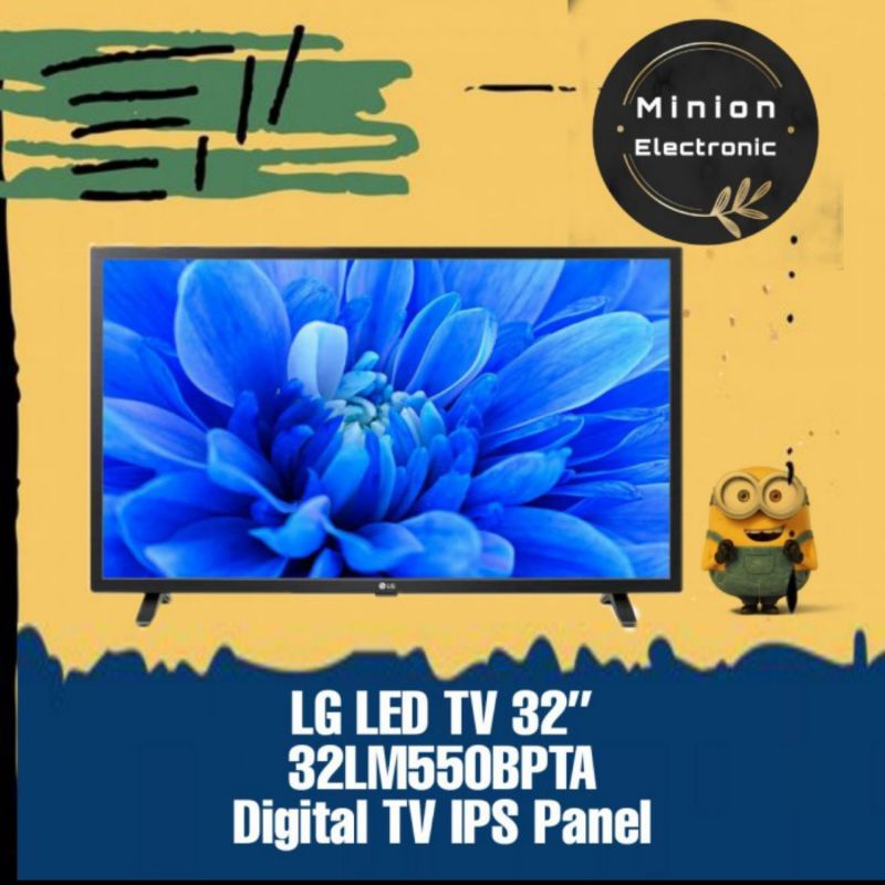 LG LED TV 32" DIGITAL TV LED 32 INCH IPS PANEL 32LM550BPTA