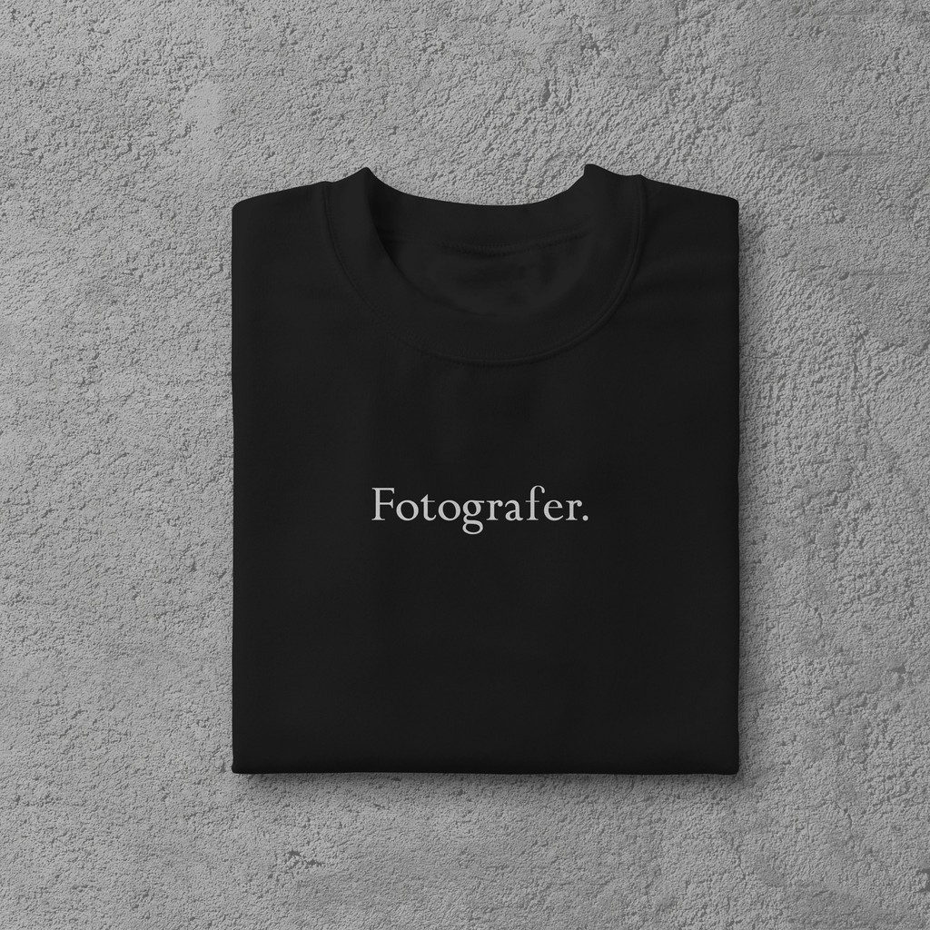 Kaos Fotografer "Fotografer" - Kaos Fotografer/Kaos Profesi/Kaos Fotografer Indonesia