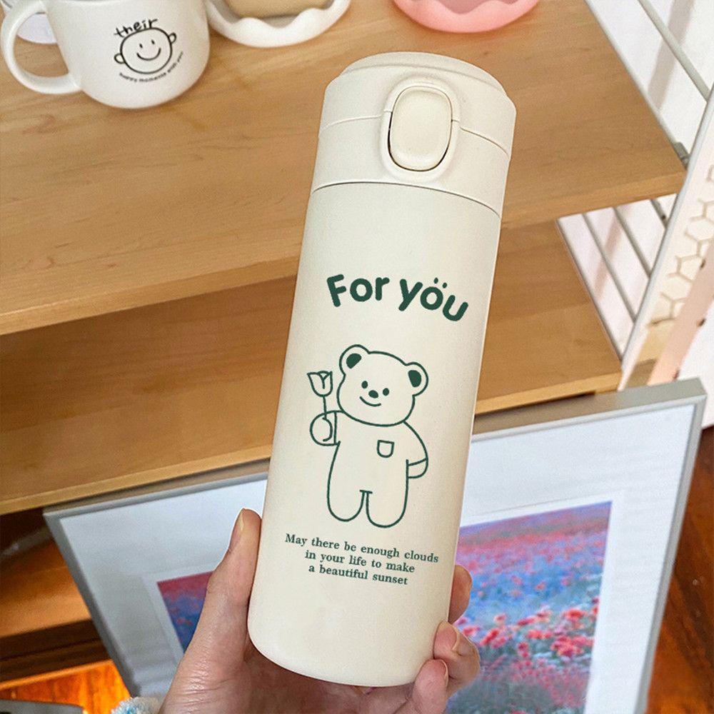 Top 450ml Vacuum Flask Portable Anti Bocor Kapasitas Besar Thermal Mug