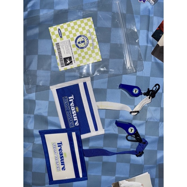 [READY] TMATCH ID HOLDER WHITE BLUE
