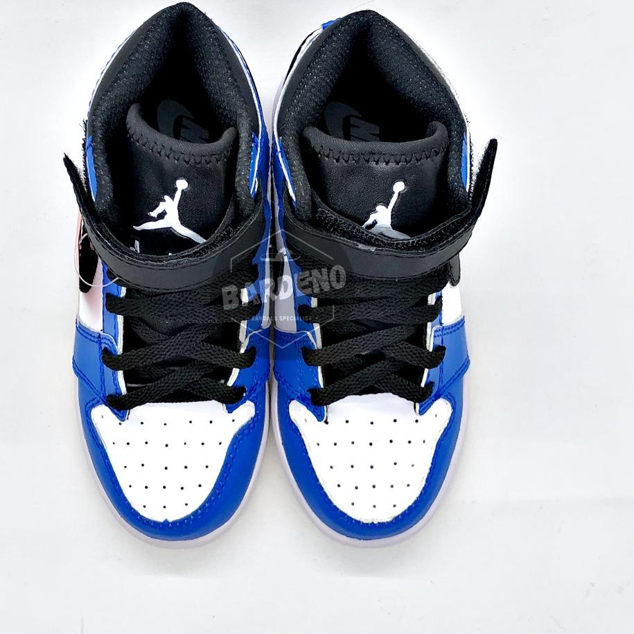 Langsung Beliii.. Sepatu Anak Nike Air Jordan 1 Biru Chicago / Sepatu Sneakers Anak Cewe & Cowo