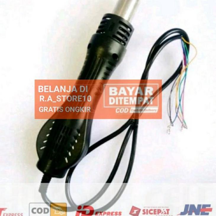 [VIP] GAGANG BLOWER 858 8 KABEL ORI - Gagang Blower uap 8 Cabel Cable Fullset Sudah Termasuk Kipas O