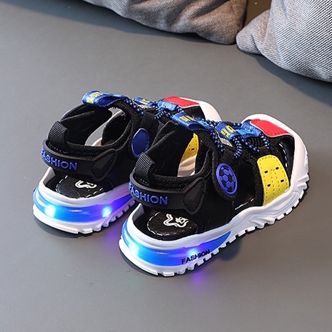 SANDAL Anak Laki -laki IMPORT Type 011 BALL KIDS LED / Sendal Anak Cowo Import