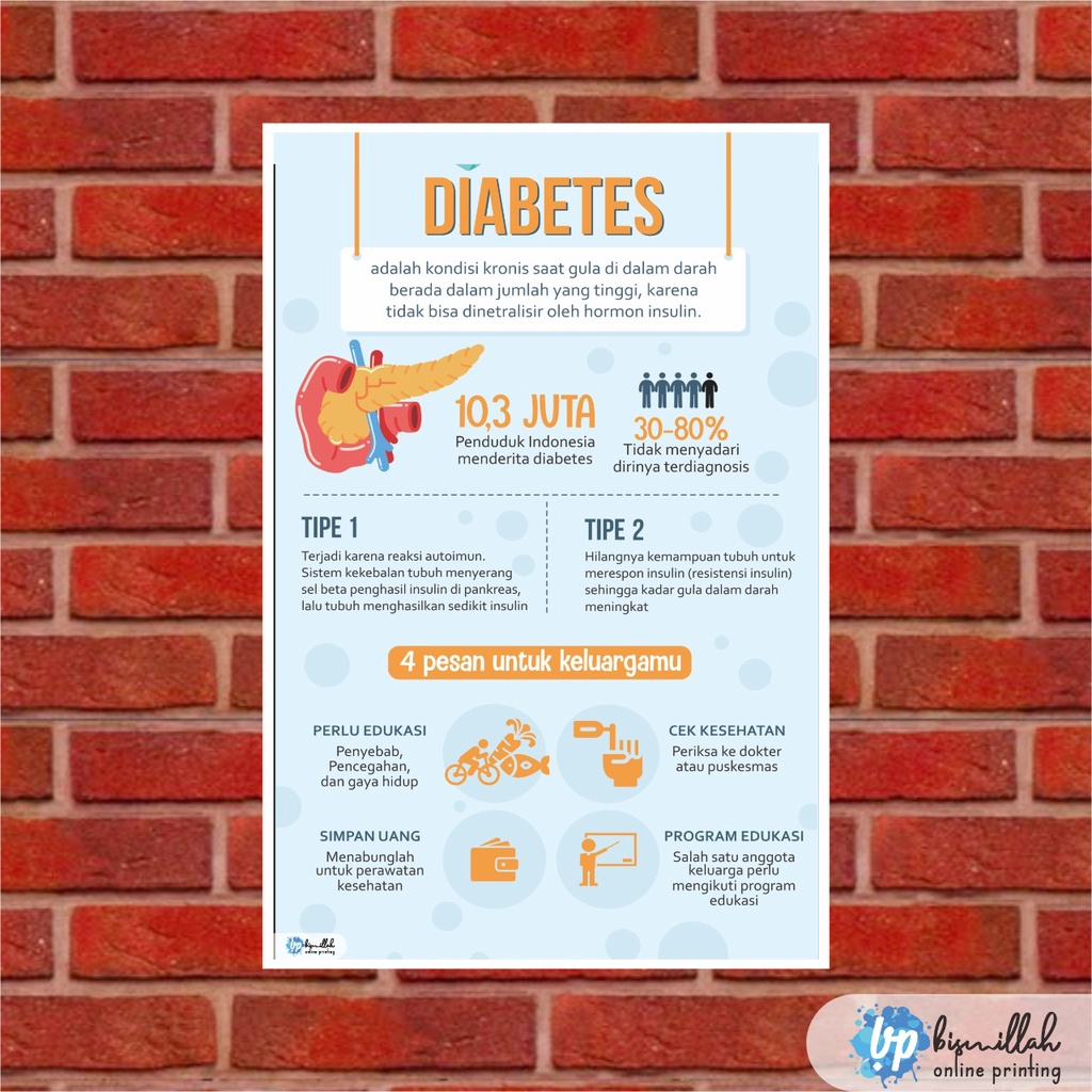 

Poster Kesehatan Diabetes