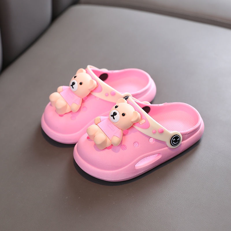 NEW Sandal eva anak motif boneka beruang timbul