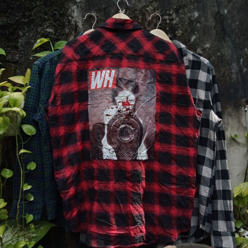Veterano Flanel Backprint Browny