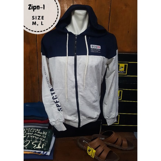 [COD] Jaket Hoodie Zipper Pria Wanita Dewasa Nevada Original MDS