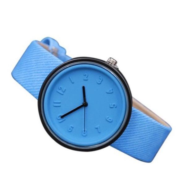 Grosir - J541 Jam Tangan Polos Warna / Jam Tangan Fashion Wanita / Jam Tangan Analog / Woman Watch