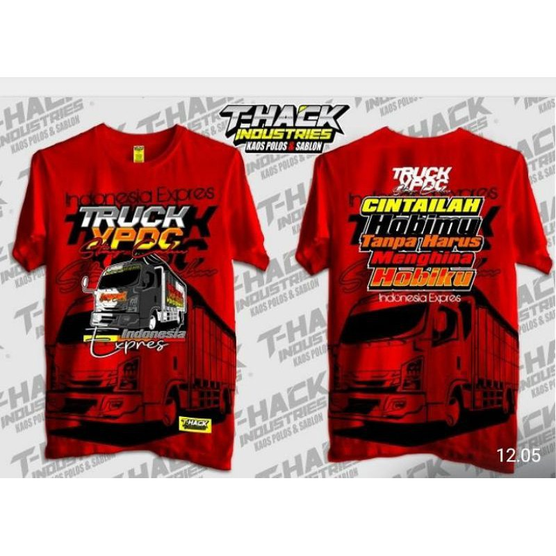 Jual Kaos Truk Xpdc Kaos Driver Truck Original Baju Kaos Truck