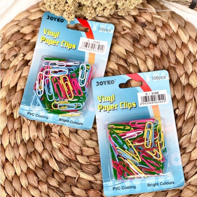 

Joyko paper clip color 100pcs