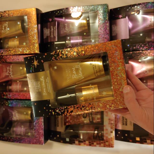 Victoria secret gift set dan paint perfume