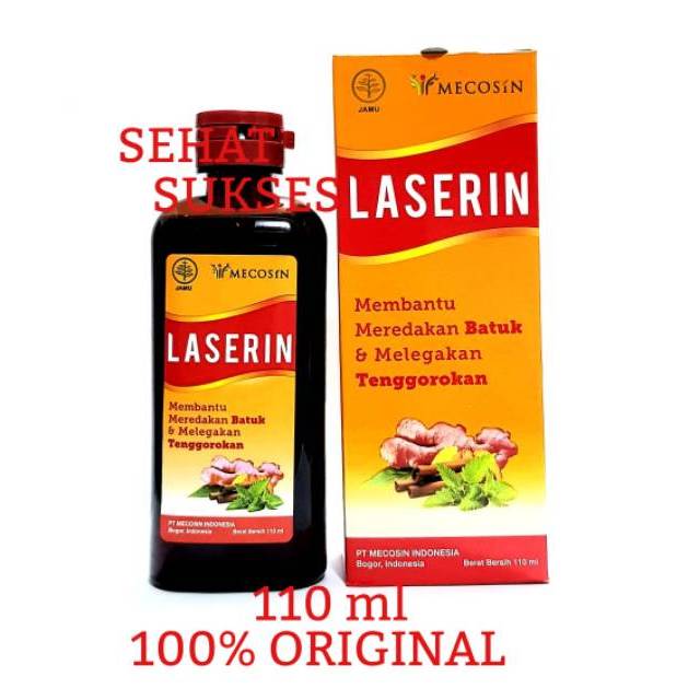 SYRUP LASERIN 110ML - OBAT BATUK