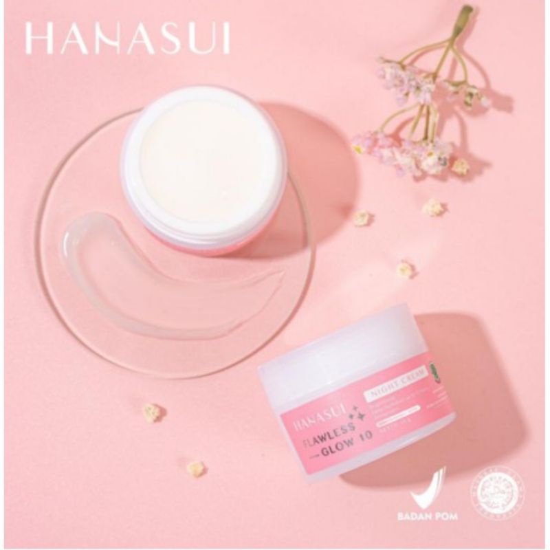 Hanasui Cream Siang Dan Malam/Cream Hanasui 15 g/BPOM