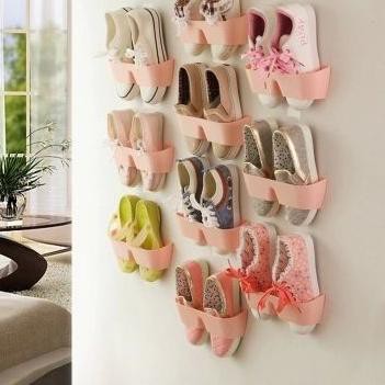 New × Creative Wall Shoes Rack Rak Sepatu Dinding Gantungan Sandal Sepatu Cd13 Shopee Indonesia