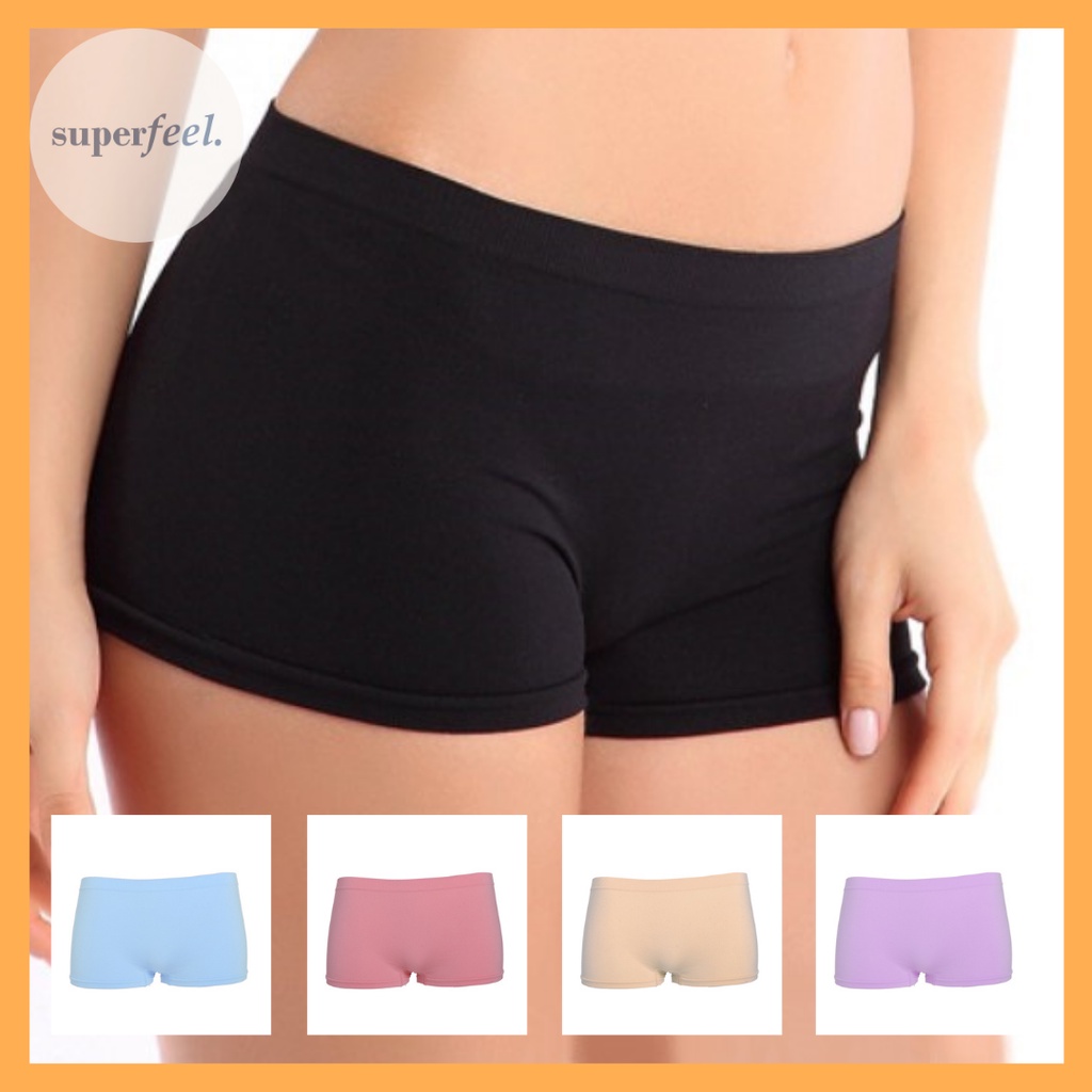 SFL SHORT PANTS CELANA PENDEK HOT WANITA KETAT KATUN MIDI MINI SPANDEX PANT CD KOLOR BOXER PEREMPUAN