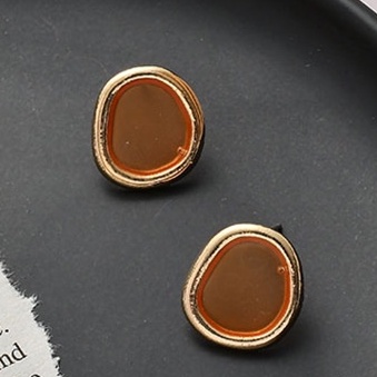 Anting Tusuk Sterling Silver 925 Transparan Gaya Korea Untuk Wanita