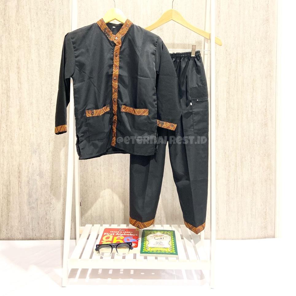 Paling Dicari.. BAJU PANGSI ANAK/ BAJU PANGSI ADAT SUNDA / BAJU ADAT SUNDA / SETELAN PANGSI ANAK BAT