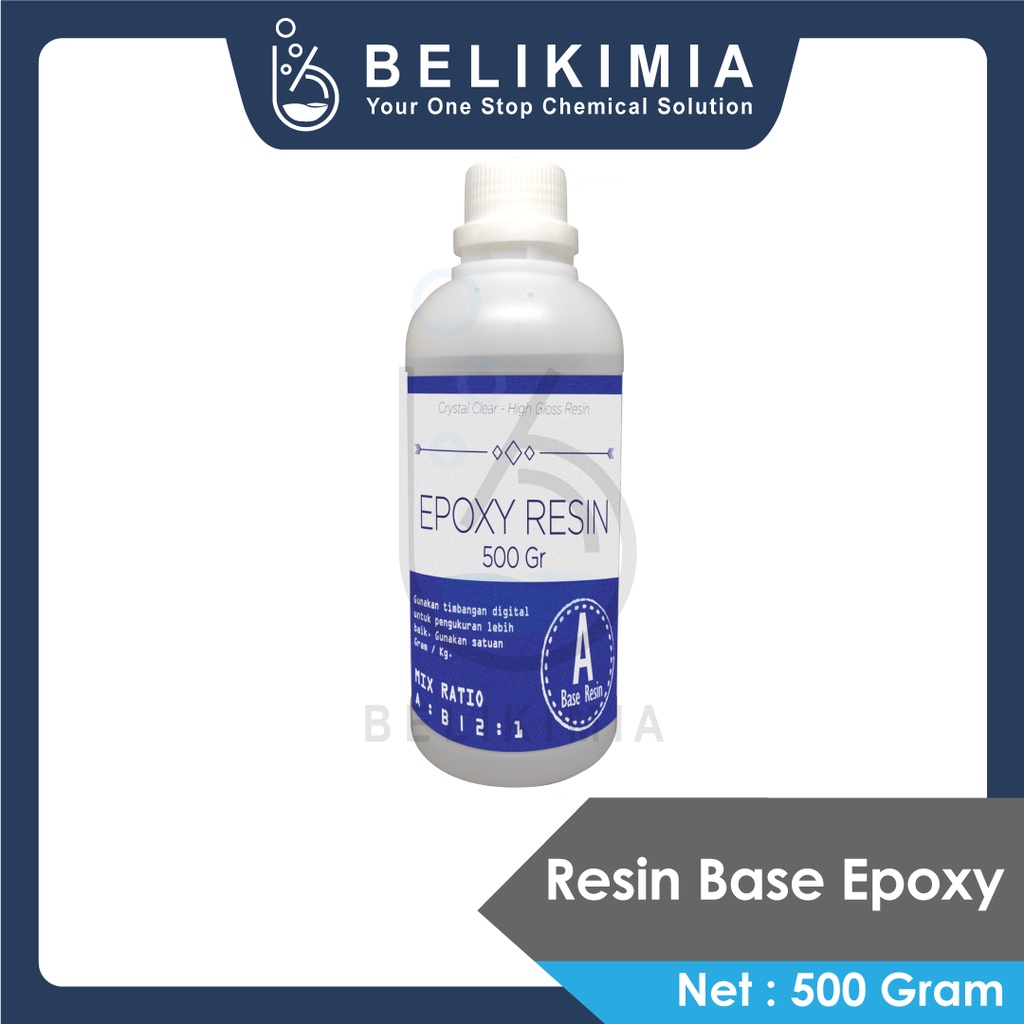 Epoxy Resin Part A - Resin Saja 500 Gram