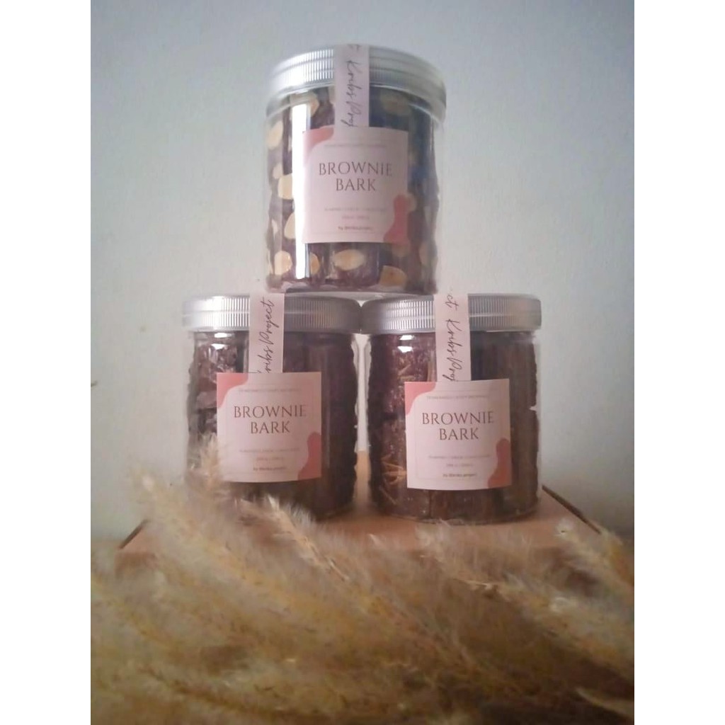 

KRIBS PROJECT - Brownie Bark in Jar Brownies Krispi Premium 200gr