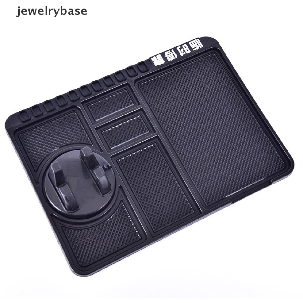 (jewelrybase) Mat Holder Handphone Multifungsi Anti Slip Bahan Silikon Untuk Dashboard Mobil