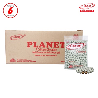 Coklat Lagie PLANET Kemasan Karton Grosir Cokelat Lagie Murah - DUS BESAR