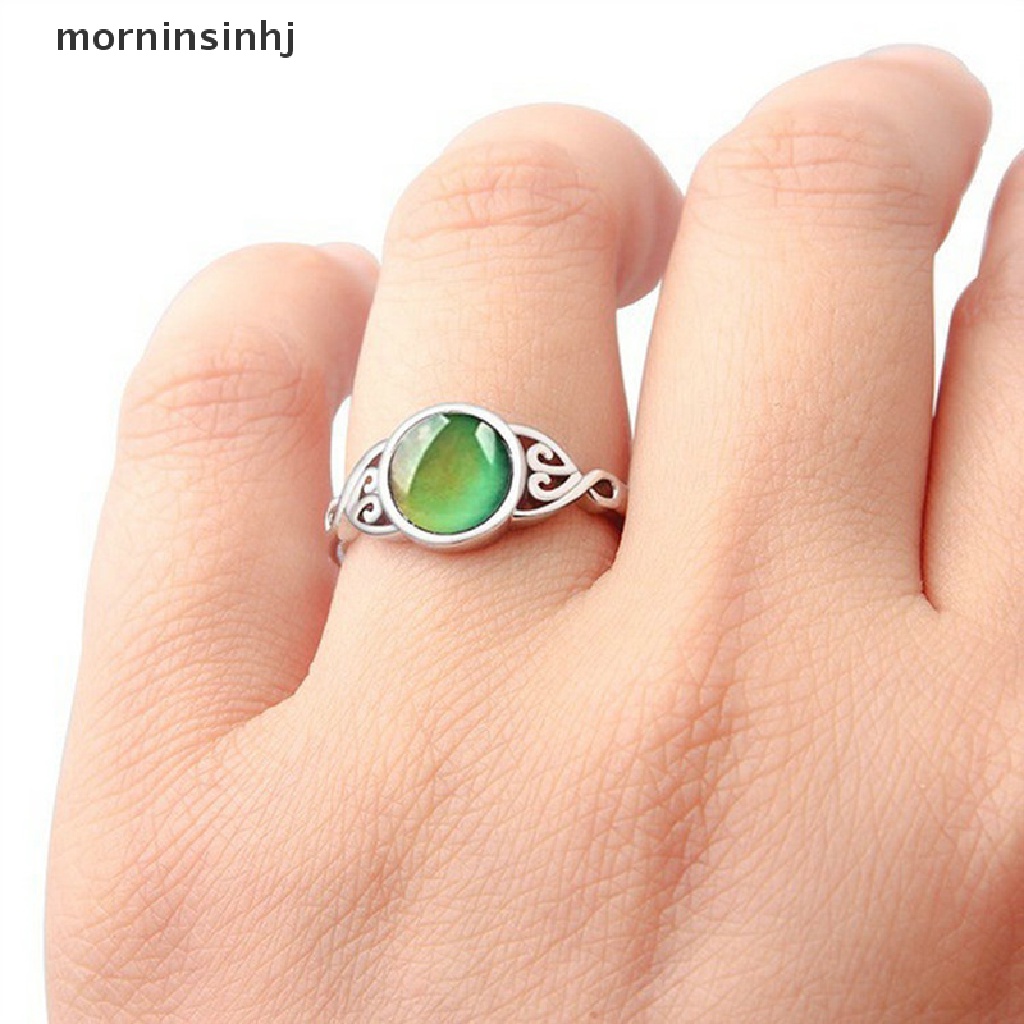 Mor Cincin Mood Ring Vintage Dapat Berubah Warna Sesuai Temperatur